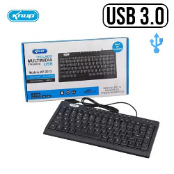 TECLADO MINI MULTIMIDIA KP-2013