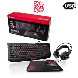 TECLADO E MOUSE + MOUSEPAD E HEADSET KIT GAM