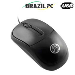 MOUSE ÓPTICO BPC-M129 PRETO 1000DPI