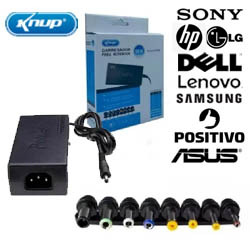 FONTE P/ NOTEBOOK UNIVERSAL KP-525A