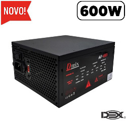 FONTE ATX 600W REAL AF-600W DMIX