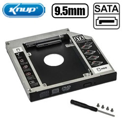 CASE SATA-HD 9.5MM CADDY KP-HD010