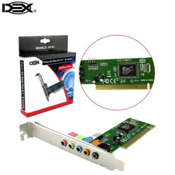 PLACA DE SOM PCI COM 5 SAÍDA REF: DP-61