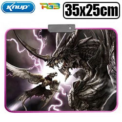 PAD MOUSE GAMER 25 X 35 C/ LED RGB MOD. KP-S012 DRAG