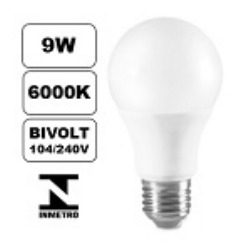 MDCI.LAMP. LED BULBO 9W 6000K-BF-BIVOLT REF. LK-BF-96