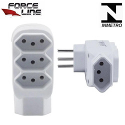 EN. ADAPTADOR TOMADA TRIPOLAR 4 SAIDAS 10A 250V FO