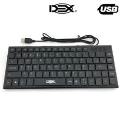 TECLADO MINI SLIM ERGONÔMICO (TECLAS CHOCOL