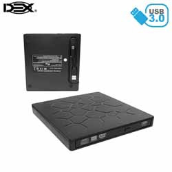 GRAVADOR MINI CD/DVD-RW EXTERNO USB 3.0 REF: DG-325C