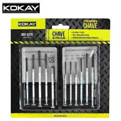 MDC. CHAVE DE PRECISAO KIT C/11 PEÇAS (BLISTER)