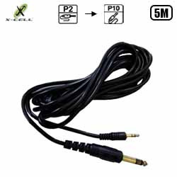 CABO P2 STEREO P/ P10 STEREO 5M MOD. XC-P2-P10-5M (