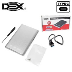 CASE 2.5" TYPE-C 3.1 REF: DX-2531C PRATA