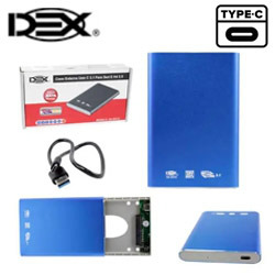 CASE 2.5" TYPE-C 3.1 REF: DX-2531C AZUL