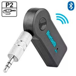 ADAPTADOR P2 AUDIO BLUETOOTH RECARREGAVEL AL-