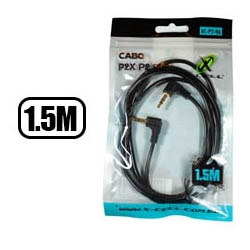 CABO P2 P2 90° 1.50CM MOD. XC-P2-9A (BLISTER)