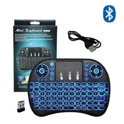 TECLADO MINI SEM FIO LUMINOSO REF. TM-13