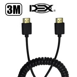 CABO DE VIDEO HDMI d 3M 1.4 3D (ESPIRAL) BLISTER REF. H