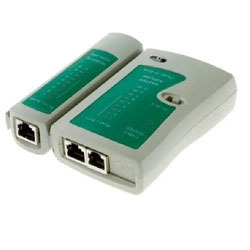 MDC. TESTADOR CONECTOR RJ45 E RJ11 C/CAPA REF. FR-04