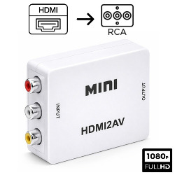 ADAPT. MINI CONVERSOR HDMI P/ RCA REF. ES-04