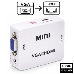 ADAPT. MINI CONVERSOR VGA P/ HDMI REF. ES-06