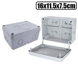 CFTV. CAIXA ORGANIZADORA MEDIA (16L X 11.5A X 7.5P) BRAN