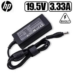 FONTE P/ NOTEBOOK HP F (PINO AZUL) 19.5V 3.33A 65W REF.