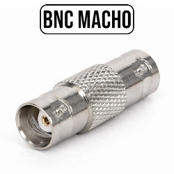 ADAPTADOR EMENDA MACHO BNC
