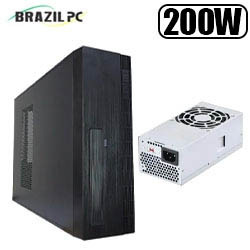 GABINETE SLIM SFX BPC-S1-04 C/ FONTE 200W