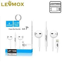FONE C/ MIC. IPHONE (AUDIO E CARREGADOR) REF. LE-