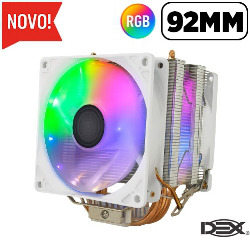 COOLER GAMER P/ PROC. BRANCO REF: DX-9300B DUPLO F