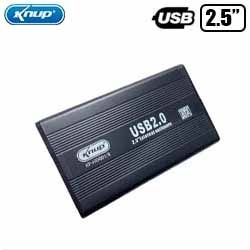 CASE 2.5" USB 2.0 P/ HD KP-HD001/B PRETO
