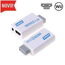 ADAPTADOR NINTENDO WII P/ HDMI C/ ÁUDIO REF. 0919