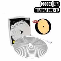 MDCI. FITA MANGUEIRA LED 5M-3000K-BQ-IP65 (PROVA D´AGU