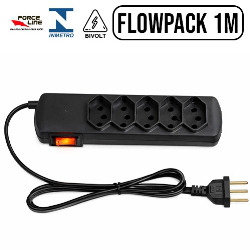EN. FILTRO DE LINHA 5 TOMADAS INCORP SLIM BIVOLT P
