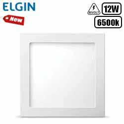 MDCI. PLAFON LED EMBUTIR QUADRADO 12W ELGIN