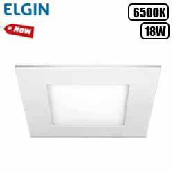 MDCI. PLAFON LED EMBUTIR QUADRADO 18W ELGIN