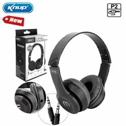 FONE P2 DOBRÁVEL REF. KP-429 PRETO