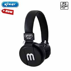 FONE C/ MIC. P2 HASTE AJUSTÁVEL REF. KP-FN607 (BOX