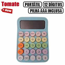 MDP. CALCULADORA PORTATIL 12 DIGITOS (PILHA AAA