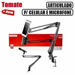 S.SUPORTE P/ MICROFONE TABLET OU CELULAR MULTIFUNC