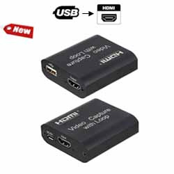 ADAPTADOR PLACA CAPTURA USB 2.0 P/ HDMI (WITH LOOP) REF