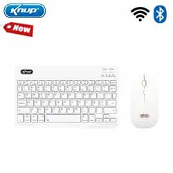 TECLADO E MOUSE MINI SEM FIO BLUETOOTH REF. KP-TE127 B