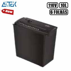 UD. LIX. FRAGMENTADORA DE PAPEL 10L 110V (CAP. 6 FLS.)