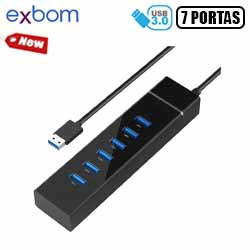HUB USB 3.0 - 7 PORTAS REF. 04479