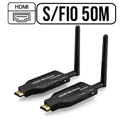 ADAPTADOR EXTENSOR HDMI TRANSMISSOR SEM FIO ATÉ 50M