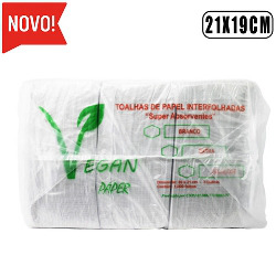 UDL. TOALHA INT. 2 DBS 21X19CM 100% CEL. INST. VEGAN