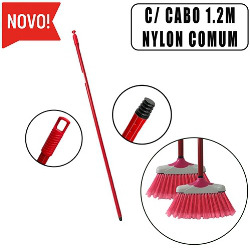 UDL. VASSOURA C/ CABO NYLON COMUM