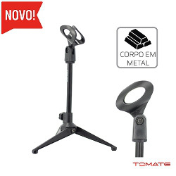 S.SUPORTE P/ MICROFONE DE MESA (AJUSTÁVEL) REF. MTG-