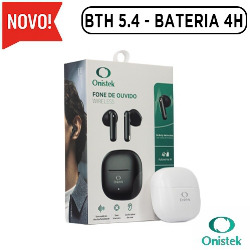 FONE C/ MIC. BLUETOOTH 5.4 DURAÇÃO BATERIA 4H REF. O