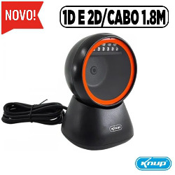 LEITOR DE CÓDIGO DE BARRAS FIXO KP-LE709 1D/2D/QR