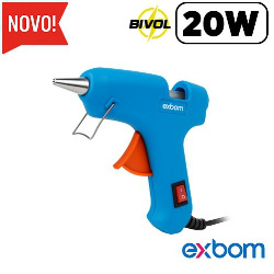 UD. PISTOLA PARA COLA QUENTE PORTATIL 20W BIVOLT R